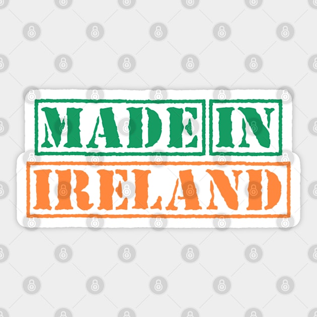 Made In Ireland Sticker by xesed